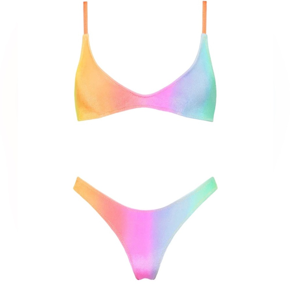 TRIANGL BIKINI RAINBOW SIZE S